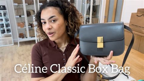 celine classic box vintage|Celine classic box bag price.